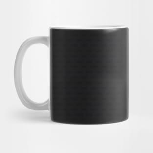 Black and White Mustache Modern Pattern Mug